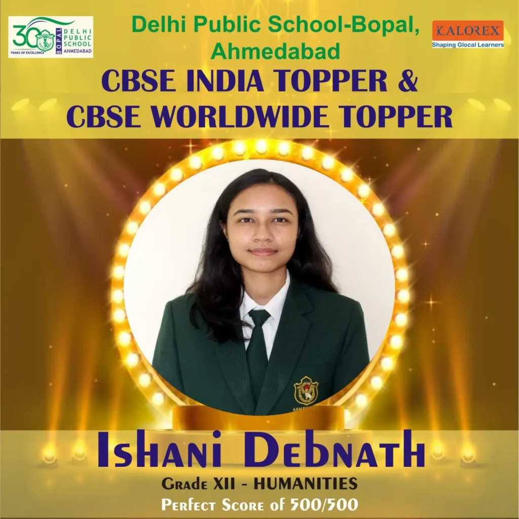 CBSE Result 2025 Class 12 Topper Name and Scores