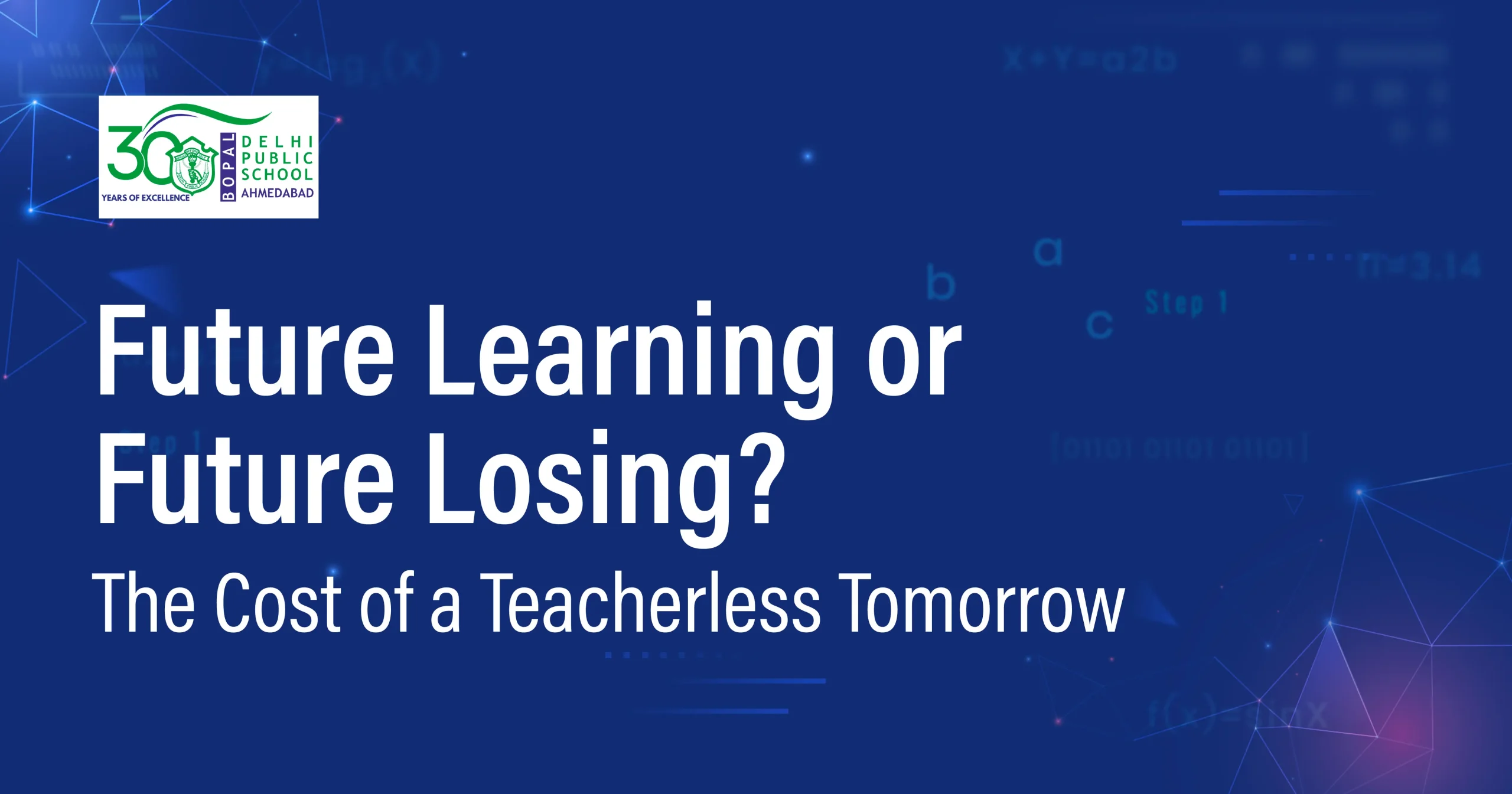 Blogs 8 Future Learning or Future Losing? The Cost of a Teacherless Tomorrow